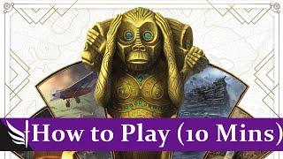 How to play Archeos Society (Basic & Advanced Setup, All Role & Advanced Site Board Rules)