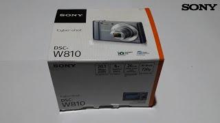 SONY Cybershot DSC-W810 | 20.1MP Digital Camera Unboxing & Review | Video Test & Sample Photos