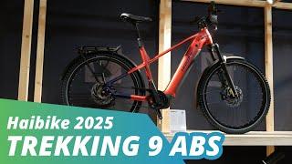 Haibike Trekking 9 ABS 2025 mit Riemenantrieb & CX Gen.5