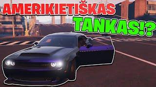 AMERIKIETIŠKAS TANKAS!? GTA ROLEPLAY LIETUVIŠKAI