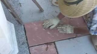 Flagstone Driveway