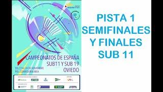 CAMPEONATO DE ESPAÑA SUB-11 PISTA1 SEMIFINALES Y FINALES