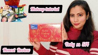 Blue haven bridal makeup kit review | Blue heaven makeup tutorial #bluehaven #flipkart