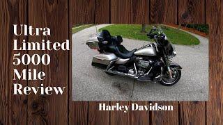 Harley Davidson Ultra Limited - 5000 Mile Review