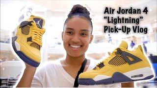 Air Jordan 4 “Lightning” Pick-Up Vlog ~ Chanze Aurel