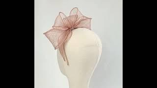 Gold Looped Fascinator Headband (Vegan Friendly)
