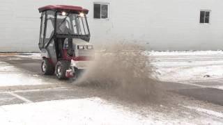 Ventrac HB Broom for Sidewalk Snow Maintenance