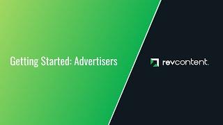 Getting Started: Advertisers