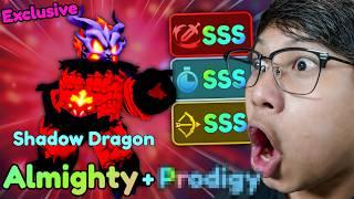 ALMIGHTY SHADOW DRAGON (UNLOCKED) SSS MAX STATS SHOWCASE - Anime Defenders