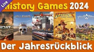 Die TOP 40 History Games 2024  Der große Jahresrückblick (Livestream-Aufzeichnung)