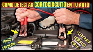 POR QUE SE DESCARGA LA BATERIA DEL AUTO - COMO ENCONTRAR CORTOCIRCUITO EN EL AUTO SOLUCION