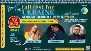 UFB Church Live Stream | Fall fest for Ukraine | 10/01/22