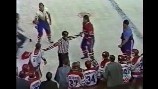 Canadiens - Russia rough stuff 9/18/90