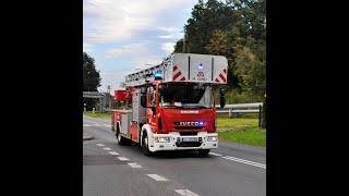 Wyjazd Alarmowy 431[S]51 - SCD-30 Iveco 160E32/Magirus - JRG Cieszyn do zdarzenia na terenie miasta.