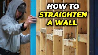 How to Straighten a Wall