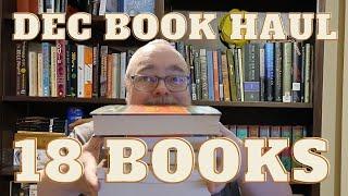 18 Books (December Book Haul)