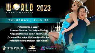 2023 Fred Astaire Dance Studios World Championships: Professional Open Divisions & Cabaret