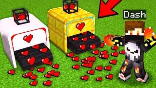 Dash Has 0.00069 hearts in Minecraft......