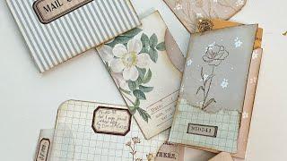 Stretch 6x6 Paper Pads using Temu Supplies Budget Craft Projects Junk Journal Ideas