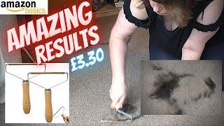 Carpet Pet hair removal brush. Very cheap & Really works !