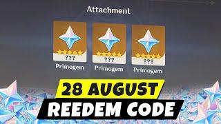 28 August New Redeem Code Genshin Impact | How to Redeem Code Genshin Impact 5.0