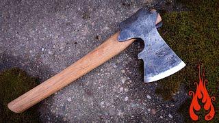 Blacksmithing - Medieval axe experiment