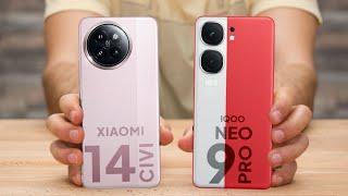 Xiaomi 14 CIVI vs iQOO Neo 9 Pro | Which One Is Best ?