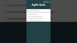 How does product backlog health impact the need for backlog refinement sessions? | Agile | Scrum