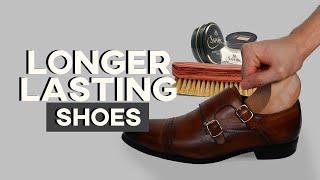 The SECRET To Make Your Leather Shoes Last Longer! 5 MONEY SAVING HACKS!