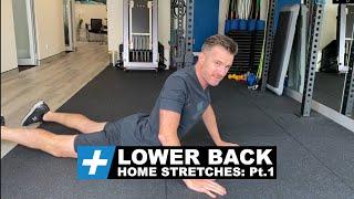 Home Stretches for Lower Back Pain: Pt.1 | Tim Keeley | Physio REHAB