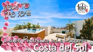 Modern-style house For Sale, 3 bedrooms, sea views, New urbanization, in La Duquesa, Costa del Sol,