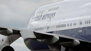 BA Negus 747 revisited. G-CIVB.  Kemble Cotswolds Airport. 7th July 2021  4K