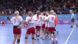 Russian Federation vs Denmark - Women's Handball - Gold Medal Match - Singapore 2010 Youth Games.