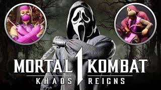 Mortal Kombat 1 - NEW Ghostface Brutality! + NEW Klassic MK2 Mileena & '95 Movie Skin for Rain!