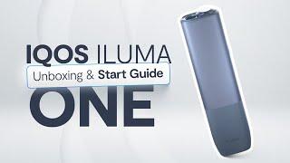 IQOS ILUMA ONE | Beginner's Guide - How to get started with IQOS ILUMA ONE