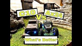 *NEW* Ax24 Vs Scx24 C10, What is the best bang for your buck. Comparison and Review