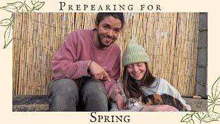 Preparing For Spring In Portugal | Fruit Tree Care And Post Storm Repairs On Our Homestead
