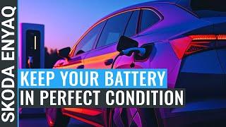 Battery in the Skoda ENYAQ: charging tips and the answer to whether fast charging is harmful