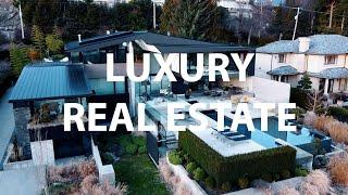 Inside a West Vancouver Luxury Mansion - Real Estate Video