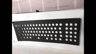Brand New Model F Keyboards production video:  Stamping the inner foam