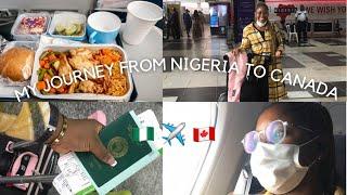 Finally moving From Nigeria to Canada travel vlog (part 3) as a student. *Very detailed vlog*