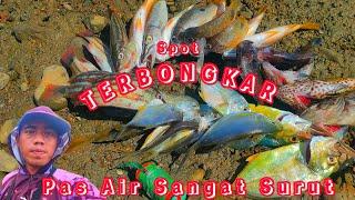 Mancing Di Karang Dangkal Dengan Sabiki dan Pelampung Berbunyi Pas Air Sangat Surut‼️