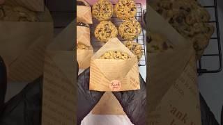Create cookies packaging with me. #baking #cookies #cookiescake #cookie #cookierun #cookiesrecipe