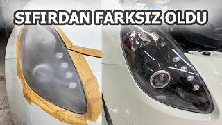 FAR TEMİZLEME EN İYİ YÖNTEM | SERAMİĞİN SONUCU! / The best way to clean headlights