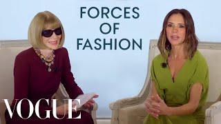 Victoria Beckham Visits Anna Wintour at the Vogue Office | Forces of Fashion