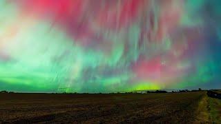 Aurora Borealis - Massive October Light Show Across North America.