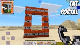 Never Dont LIGHT this TNT PORTAL in Craftsman Building Craft !!!