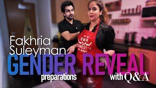 GENDER REVEAL preparations w/ Q&A | FAKHRIA & SULEYMAN | فخریه و سلیمان