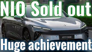 NIO Sold out | Huge achievement