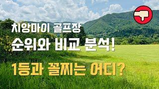 치앙마이 골프장 순위와 비교분석~ 1등과 꼴찌는 어느 골프장일까? #치앙마이골프 #태국골프